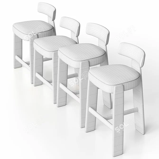 Oru BQ2275 & BQ2274 Chairs 3D model image 5