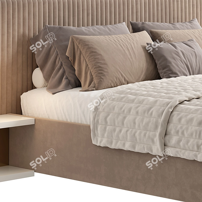  SLEEK MINNESOTA BED DESIGN 3D model image 5