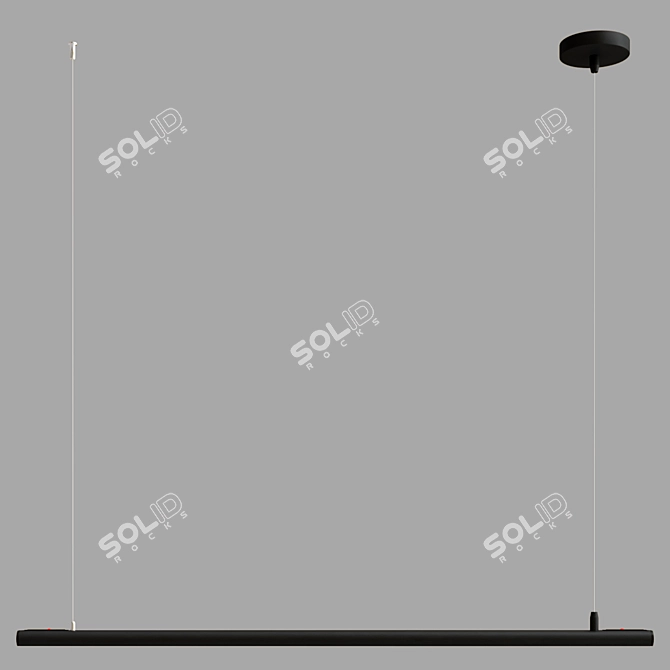 Et2 Continuum Linear Pendant Light 3D model image 4