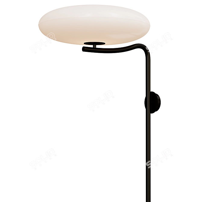 Sleek Model 2065 Wall Lamp 3D model image 2