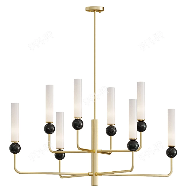 STANLEY Modern Chandelier Fixture 3D model image 1