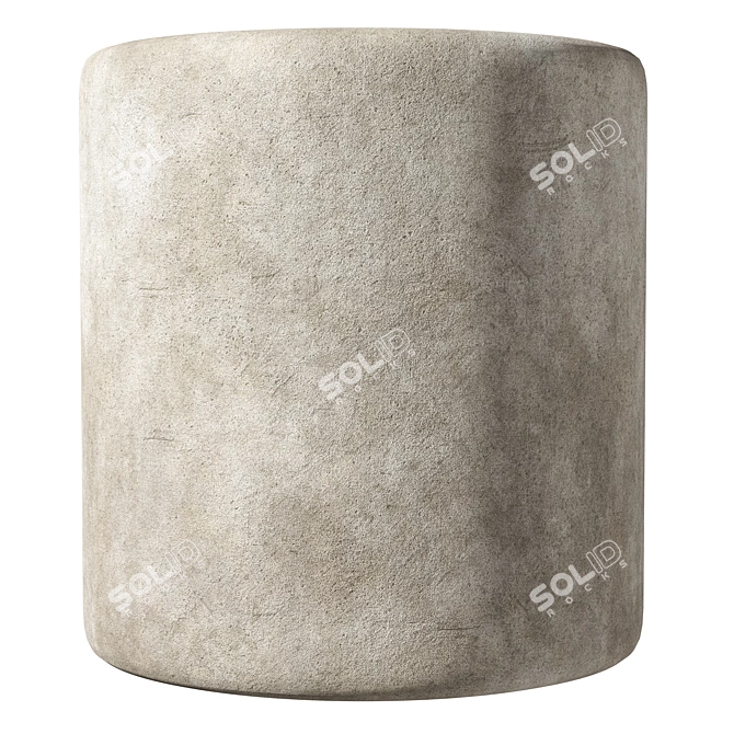 Seamless Plaster Material Pack 3D model image 2