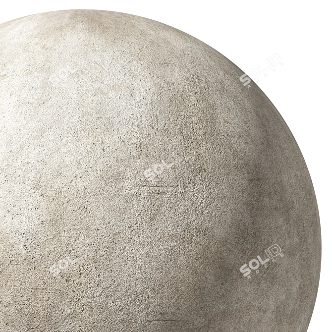 Seamless Plaster Material Pack 3D model image 5