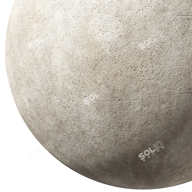 Seamless Plaster Material Pack 3D model image 6