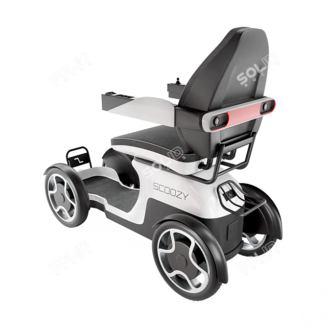 Scoozy Electric Mobility Scooter 3D model image 1