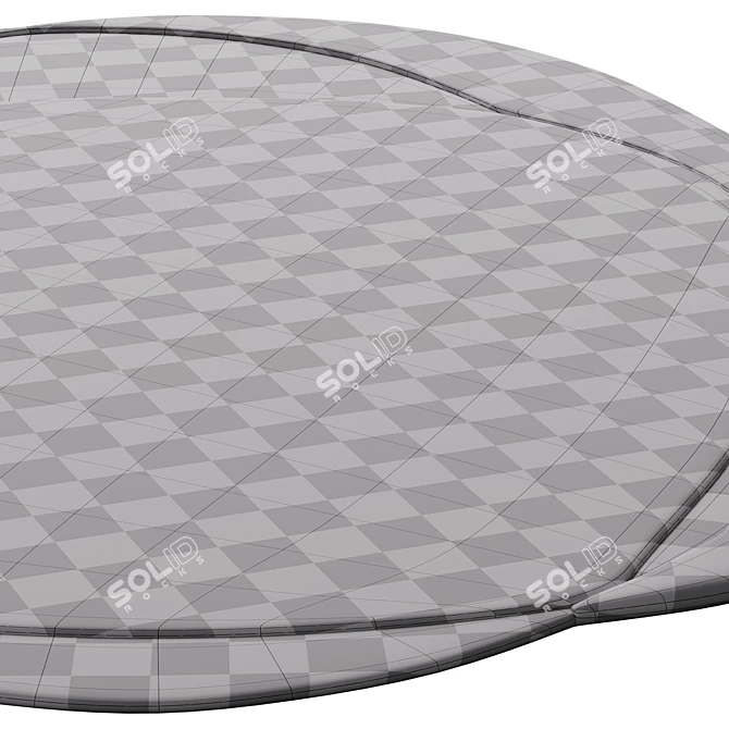 Adjustable Pile Thickness Rug 3D model image 6