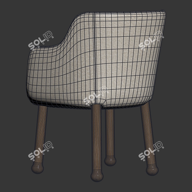 Seamless Textured Furniture Model 3D model image 12