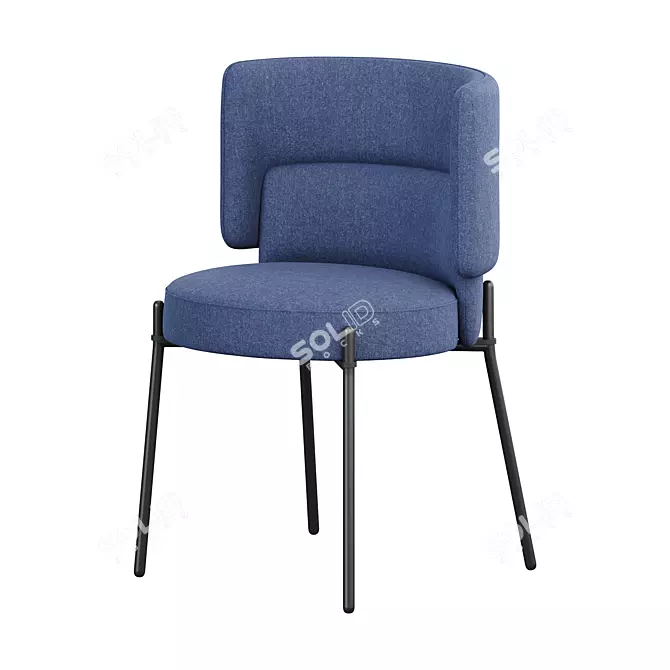 Cosmo Mellow MeshSmooth Chair 3D model image 2