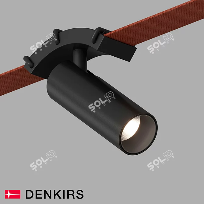 Belty Spot LED Track Light 3D model image 1