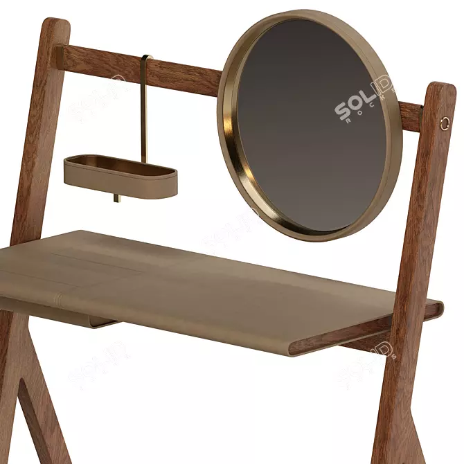 Elegant PoltronaFrau Dressing Table 3D model image 4