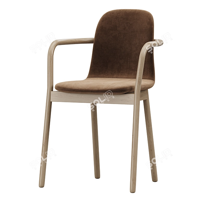 Modern Comfort Hug Chair Zilioaldo 3D model image 3