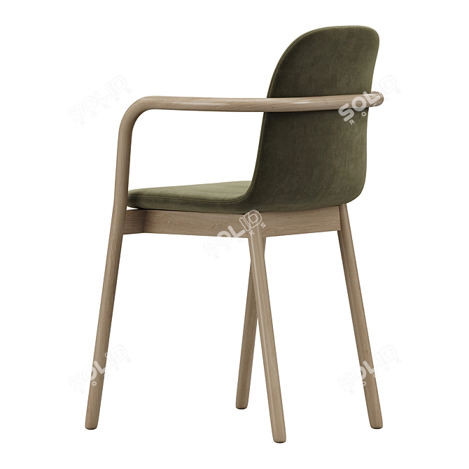 Modern Comfort Hug Chair Zilioaldo 3D model image 5