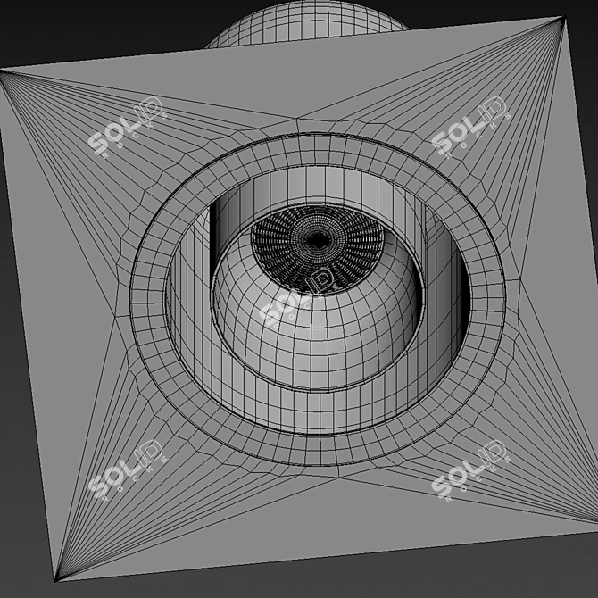 Centersvet M50 Recessed Light Series 3D model image 5