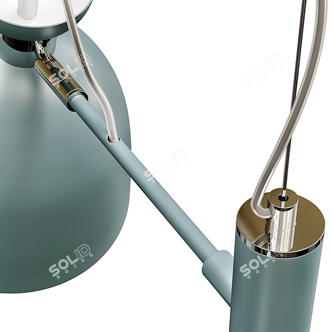 GENT Lamp 3: Modern Lighting Fixture 3D model image 4