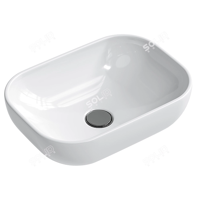 DIWO Moduo 50 Sink Bowl 3D model image 1