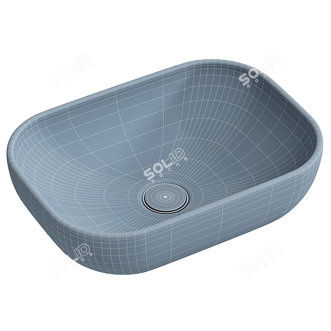 DIWO Moduo 50 Sink Bowl 3D model image 4