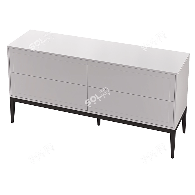 MOD Interiors Marbella High Chest 3D model image 1