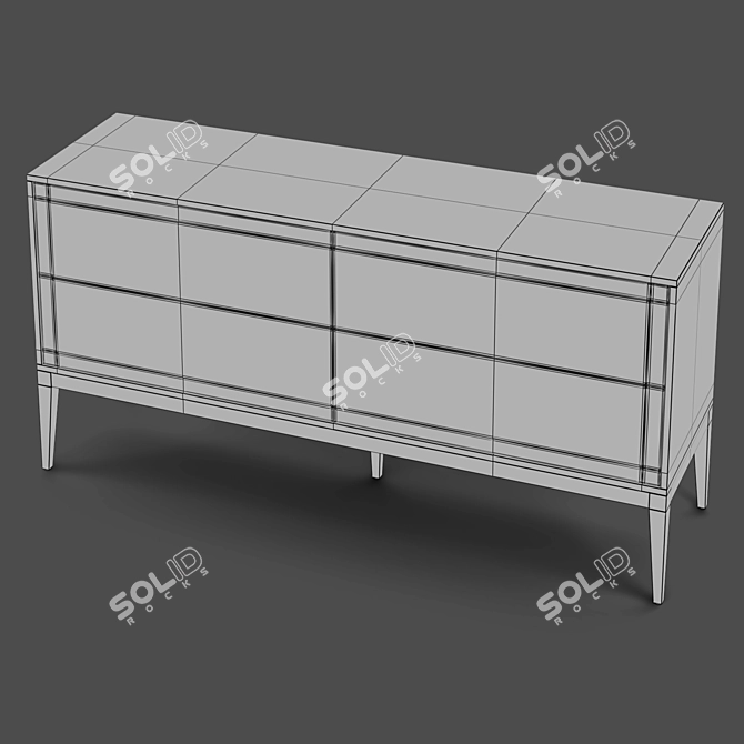 MOD Interiors Marbella High Chest 3D model image 3