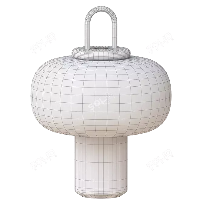 Elegant 3D Nox Lamp Model 3D model image 3