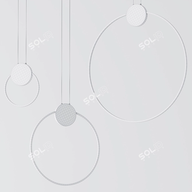 Cloud Design Lamp 2015 3D model image 5