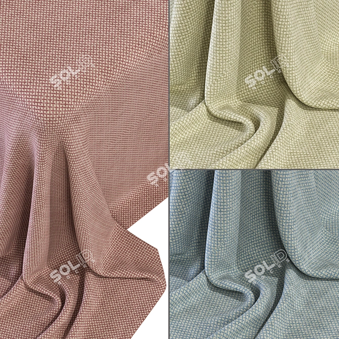 Luxury Fabric Tenerife Collection 3D model image 1