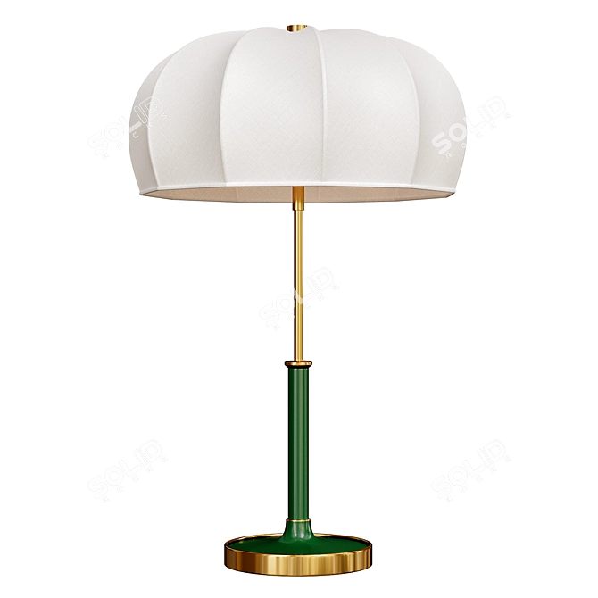 Minimalist Onion Table Lamp 3D model image 3