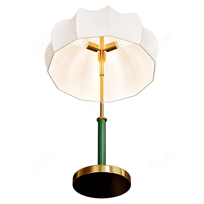 Minimalist Onion Table Lamp 3D model image 5