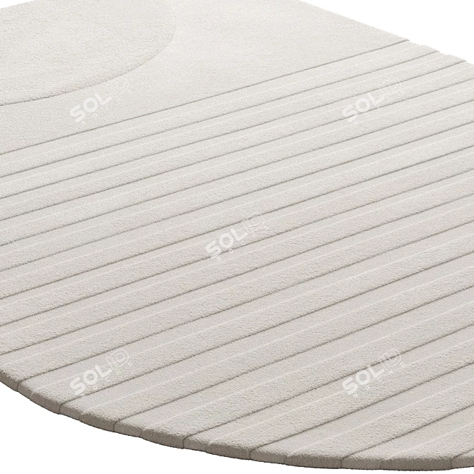 Modern Olsen Dome Rug 3D model image 6