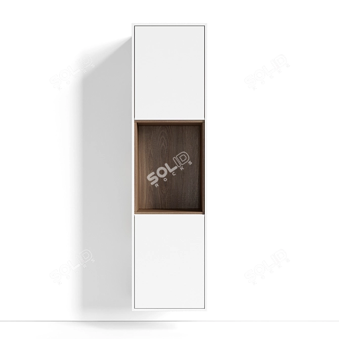 Triple Series Wall-mounted Organizer 3D model image 1