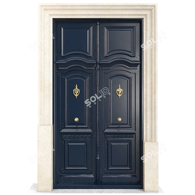 Tempera Classic 3D Doorway 3D model image 1