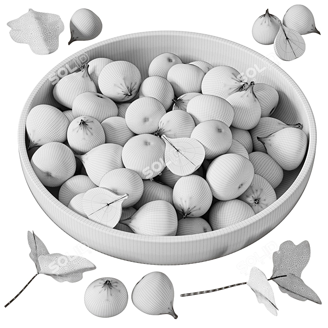 Modern Fig Bowl Design 2016 3D model image 6