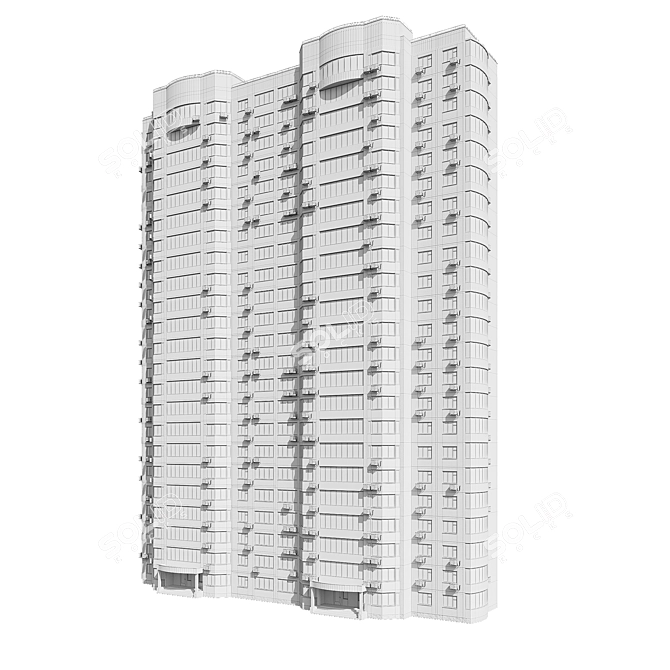 KOPЁ M Sail 23 Floors 3D model image 5