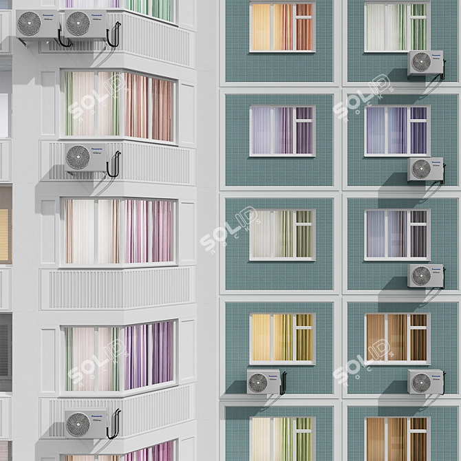 KOPЁ M Sail 23 Floors 3D model image 6