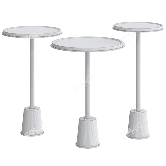 Sorrento Tables for Elegant Living 3D model image 2