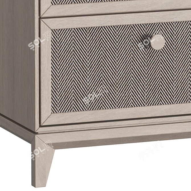 Modern Bedside Table Tie by Dantone 3D model image 4