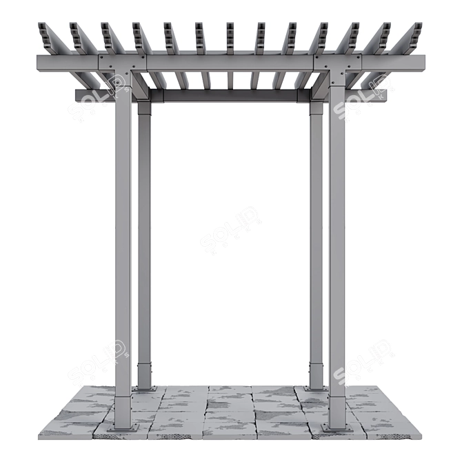 Gazebo 3D Model Pack 3D model image 6