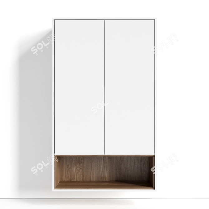 Floating Hanging Organizer VIVOMOBILI. Double 3D model image 1