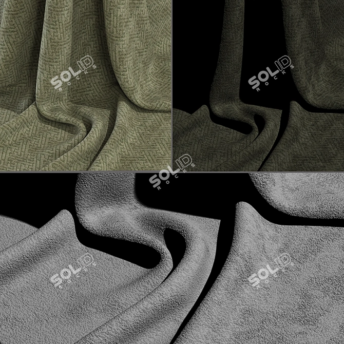 Comfortable Fabric Collection 3D Model 3D model image 3