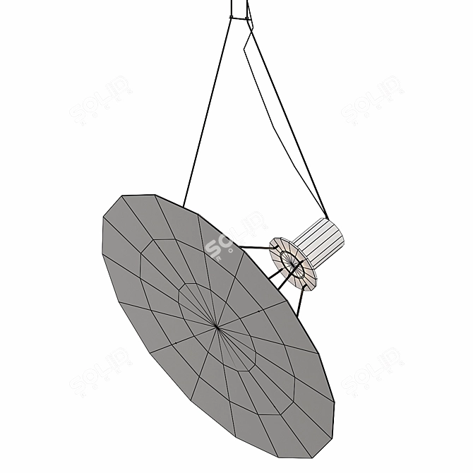 Modern Pendant Light Model for VRay 3D model image 3