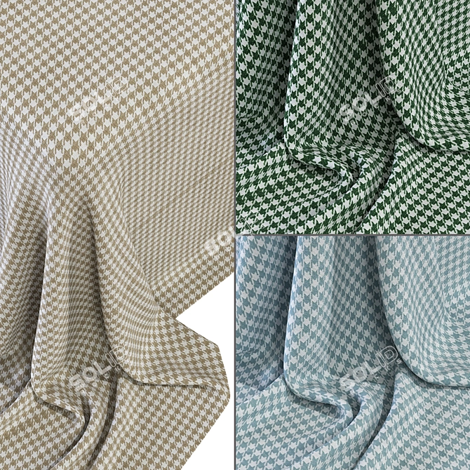 Firenze Fabric Collection 3D Model 3D model image 1