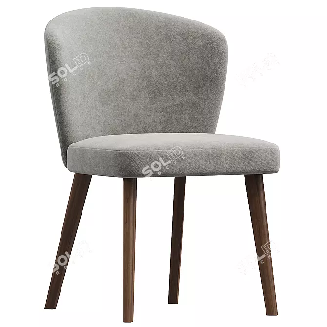 Modern Aston Chair Model Render 3D model image 3