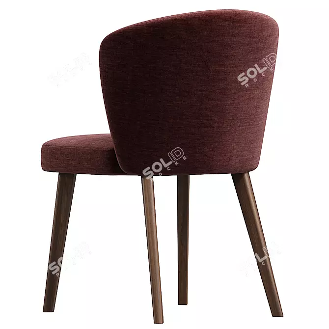 Modern Aston Chair Model Render 3D model image 4