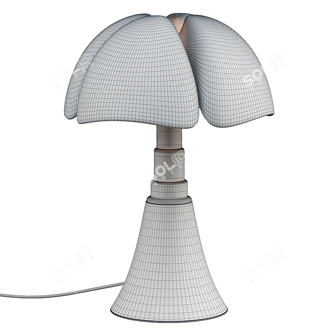 Modern Elegant Pipistrello Lamp Variant 3D model image 2
