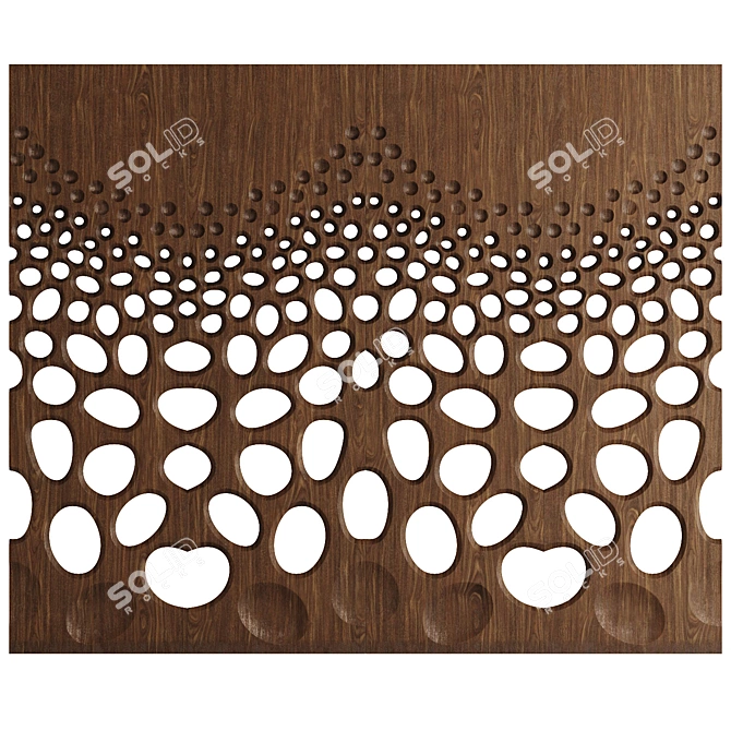 Interior Decorative Wall Art 3D model image 2