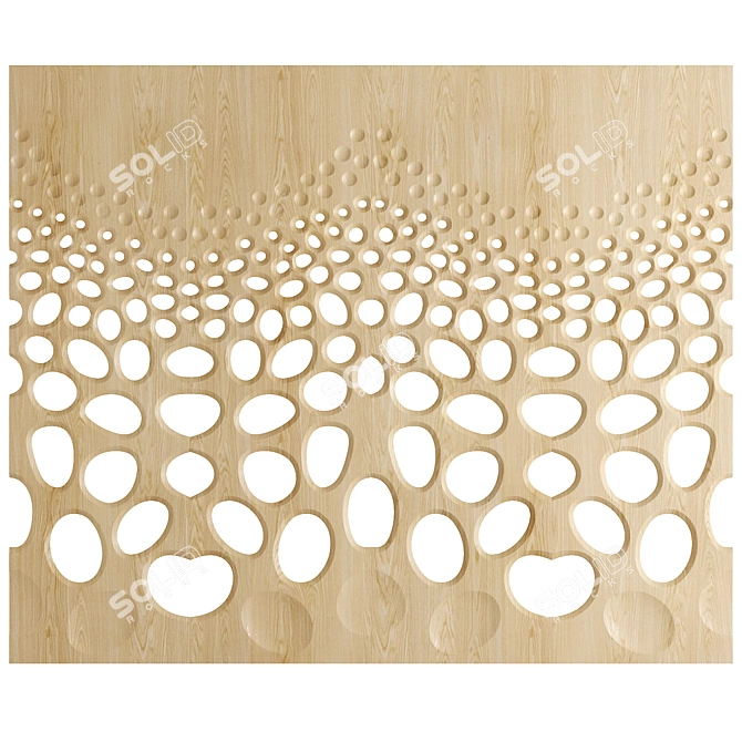 Interior Decorative Wall Art 3D model image 3