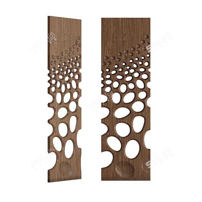 Interior Decorative Wall Art 3D model image 5