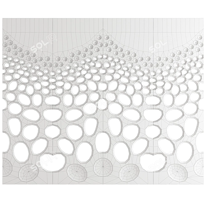 Interior Decorative Wall Art 3D model image 6