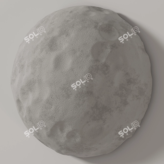 Lunar Mini Wall Light 3D model image 2