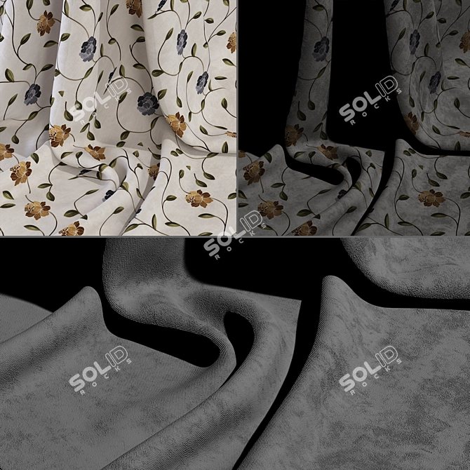 3D Fabric LUPARA №15 Model 3D model image 3