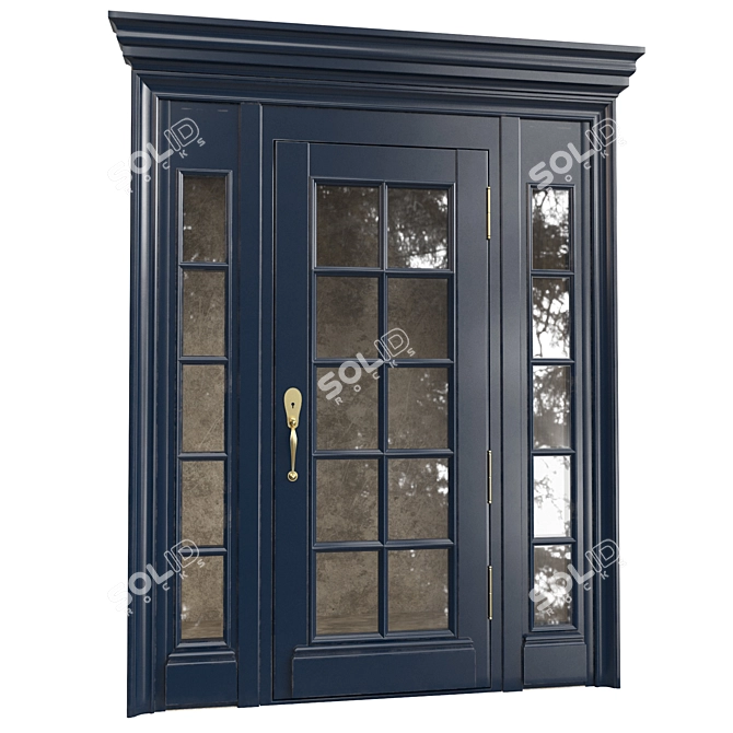 Classic 3D Max Door by Tempera 3D model image 5